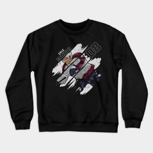 cale makar stripes Crewneck Sweatshirt